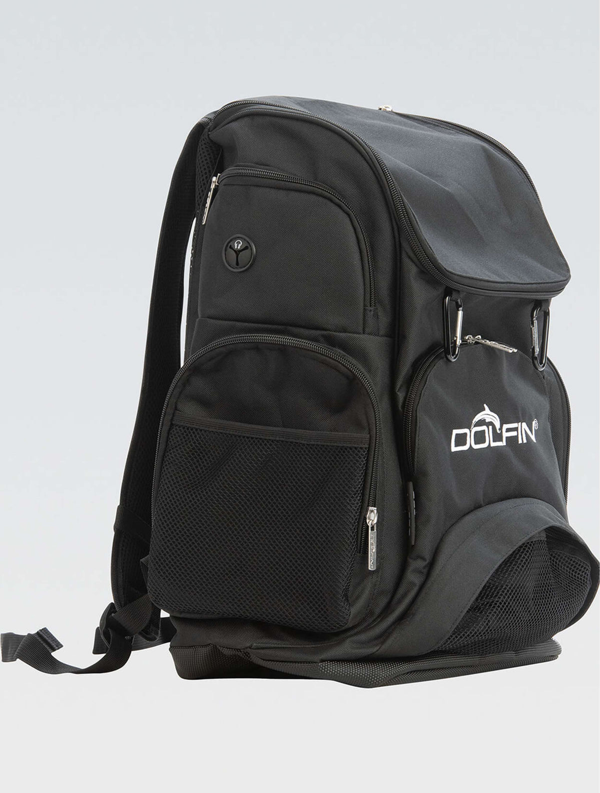 Black Large Team Backpack - Black Large Team front-extra