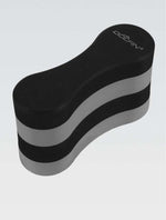 Black/Silver Adult Pull Buoy - Black/Silver Adult front