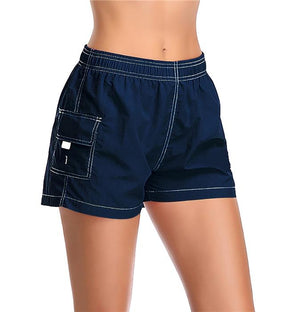 Adoretex Quick Dry Ladies Elastic Waist Lightweight Swim Board Shorts - 25 product image 2