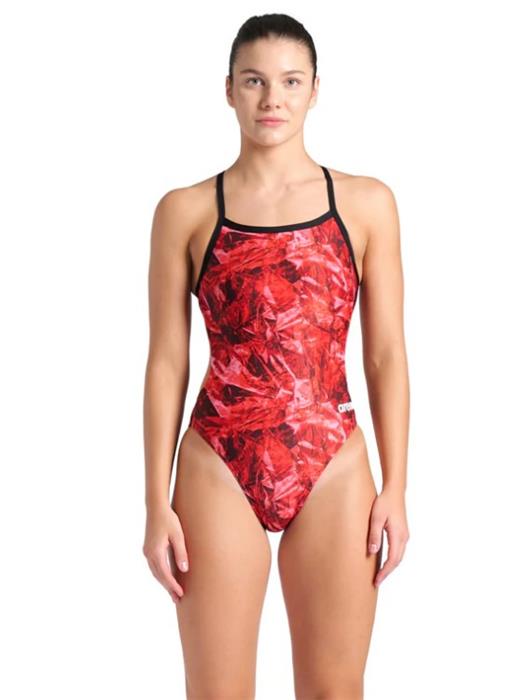 Arena Crackle Print MaxLife Eco Women's Challenge Back 1-Piece - 25