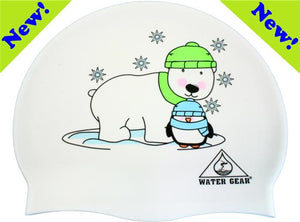 Water Gear Holiday/Winter Graphic Silicone Caps - 25