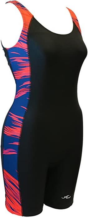 Adoretex Side Print Ladies Water Aerobics Unitard Boyleg Swimsuit - 25 product image 12