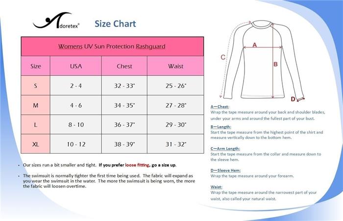 Adoretex Guard Female Rashguard UPF 50+ Long-Sleeve Shirt - 26 product image 4