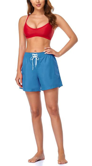 Adoretex Ladies Quick Dry Elastic Waist w/ Drawstring Swim Boardshorts - 25 product image