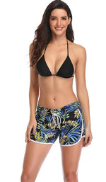 Adoretex Quick Dry Fern Garden Print Ladies 5" Board & Water Shorts - 25 product image
