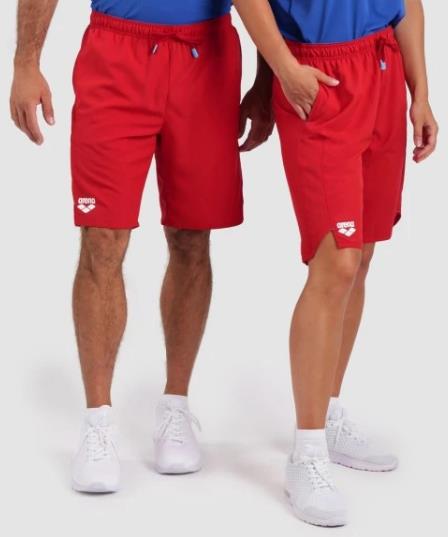 Arena Unisex Team Line Panel Bermuda Shorts - 26