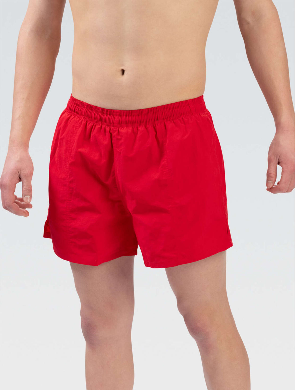 Dolfin Men's Solid Red 5 Inch Water Short - Red 5 Inch front-model