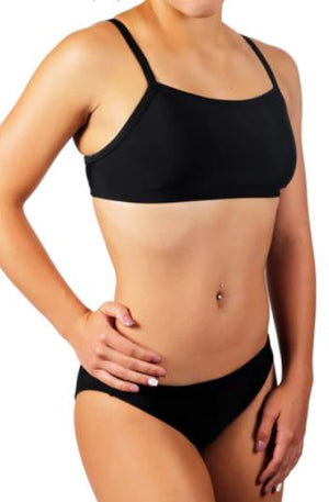 Adoretex 2-Piece Nylon/Lycra Solid Narrow Back Workout Bikini - 25 product image 3