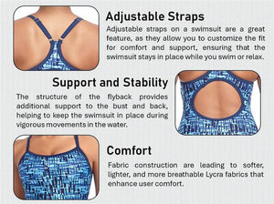 Adoretex Sharp Reflection Print Women's Adjustable Straps & Padded Bra - 25 product image 5