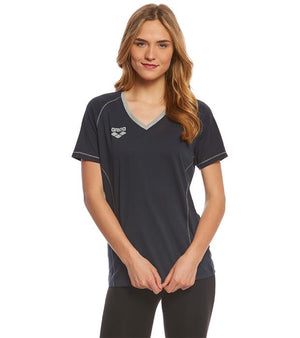 Arena Team Line Short Sleeve V-Neck T Shirt - 26