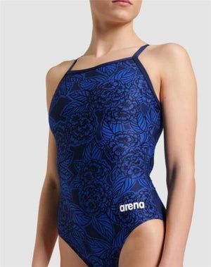 Arena Hydrangea Bouquet Print MaxLife Lightdrop Back Women's 1-Piece - 24