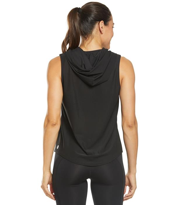 TYR Active Ladies Nora Mesh Solid Cropped Hoodie - 25 product image 6