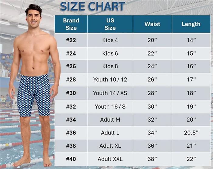 Adoretex Deco Tile Print Male Swim Jammer - 25 product image 5