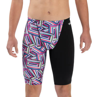 Dolfin Uglies Men's Mish Mash Print Jammer Swimsuit - 26