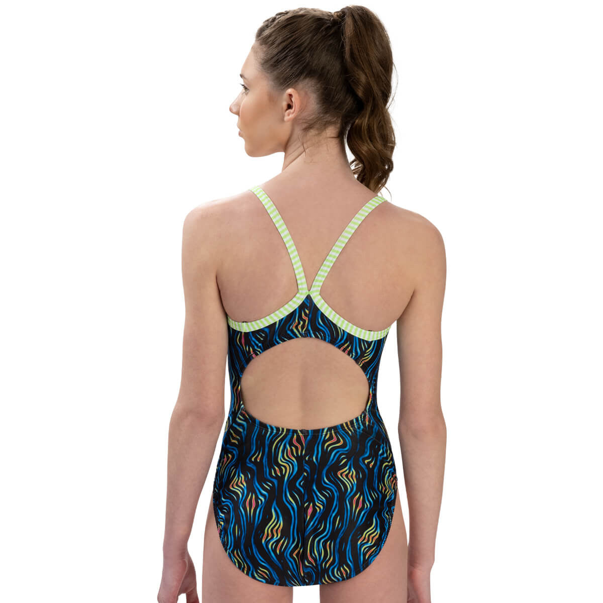 Dolfin Uglies Women's Cruisin' Print V-Back One Piece - 26
