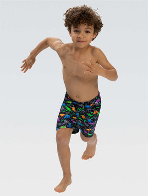 Little Dolfin Boys' Dinomite Swim Trunks - Dinomite front-extra