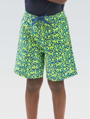 Little Dolfin Gadget Printed Swim Trunks - Gadget Printed front-model