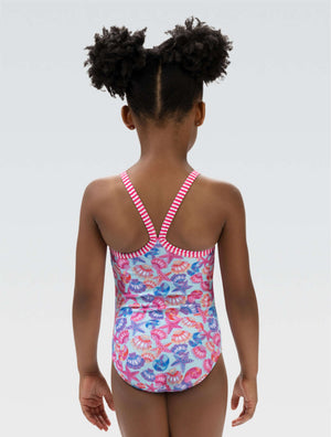 Little Dolfin Girls' By the Sea One Piece - By the Sea back