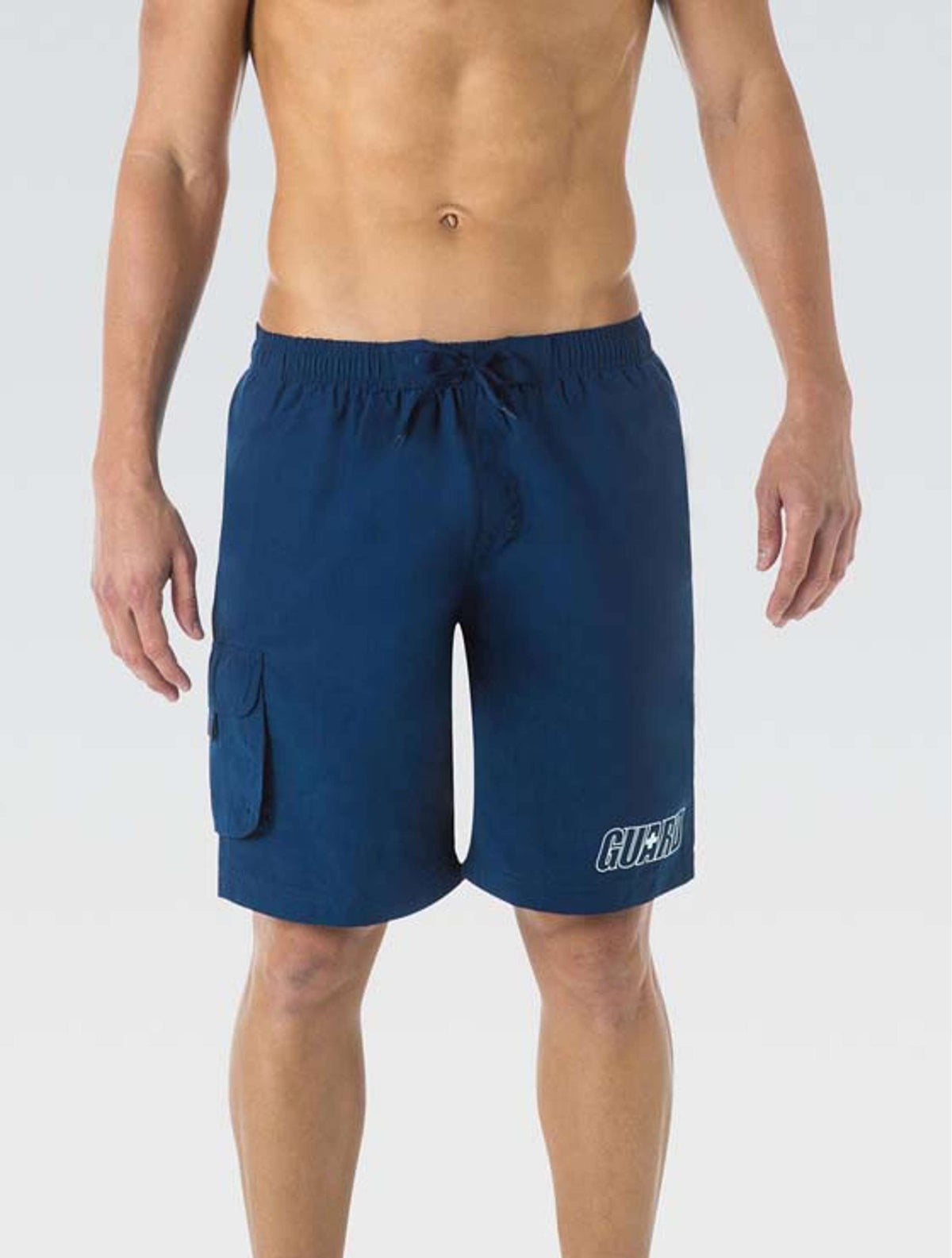 Men's Guard Navy Board Shorts - Guard Navy front