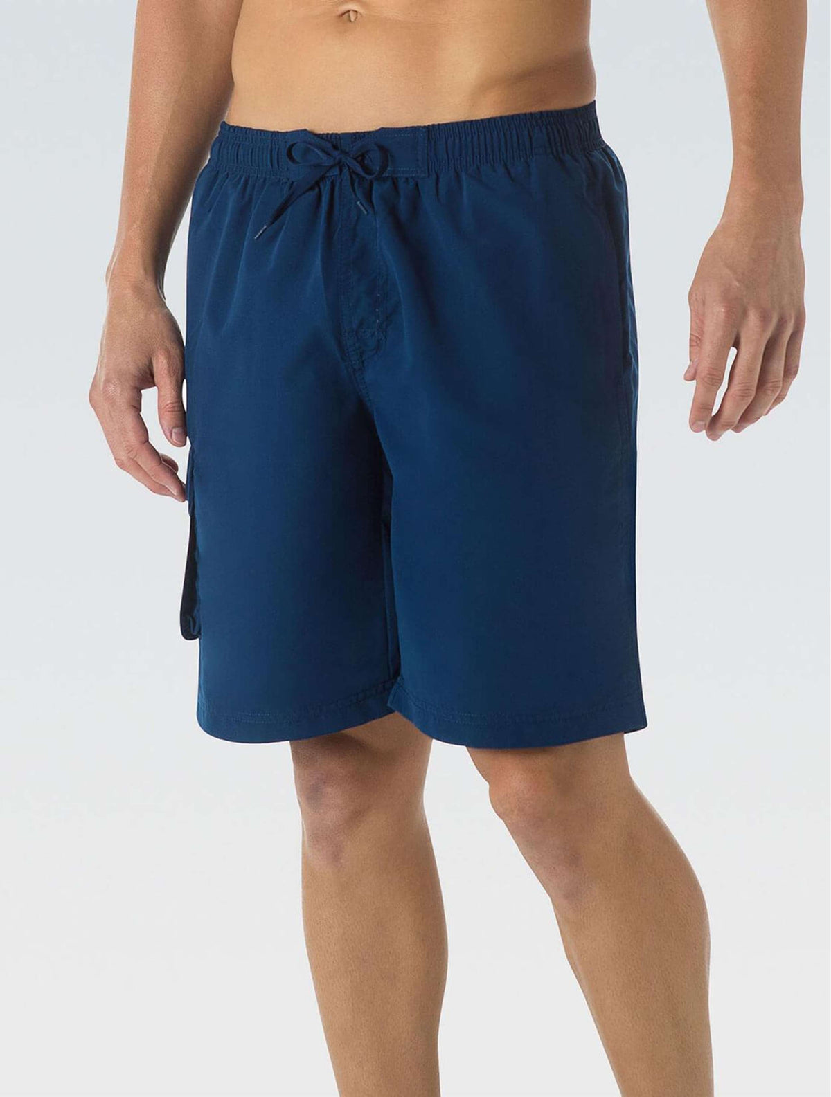 Men's Navy Classic Board Shorts - Navy Classic front