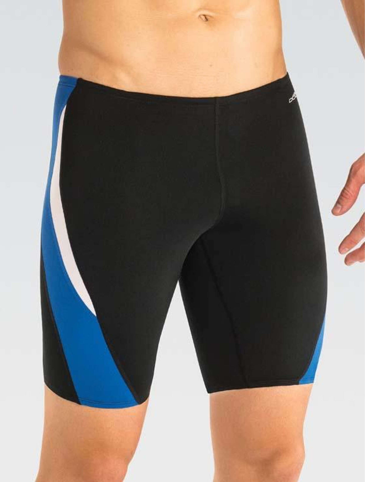 Men's Reliance Black/Royal/White Color Block Jammer - Black/Royal/White front