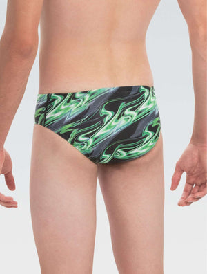 Men's Reliance Inferno Green All-Over Racer - Inferno Green back