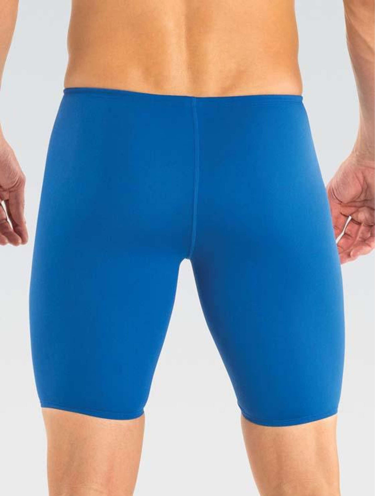 Men's XtraSleek Spandex Solid Royal Team Jammer - Spandex Solid Royal Team back