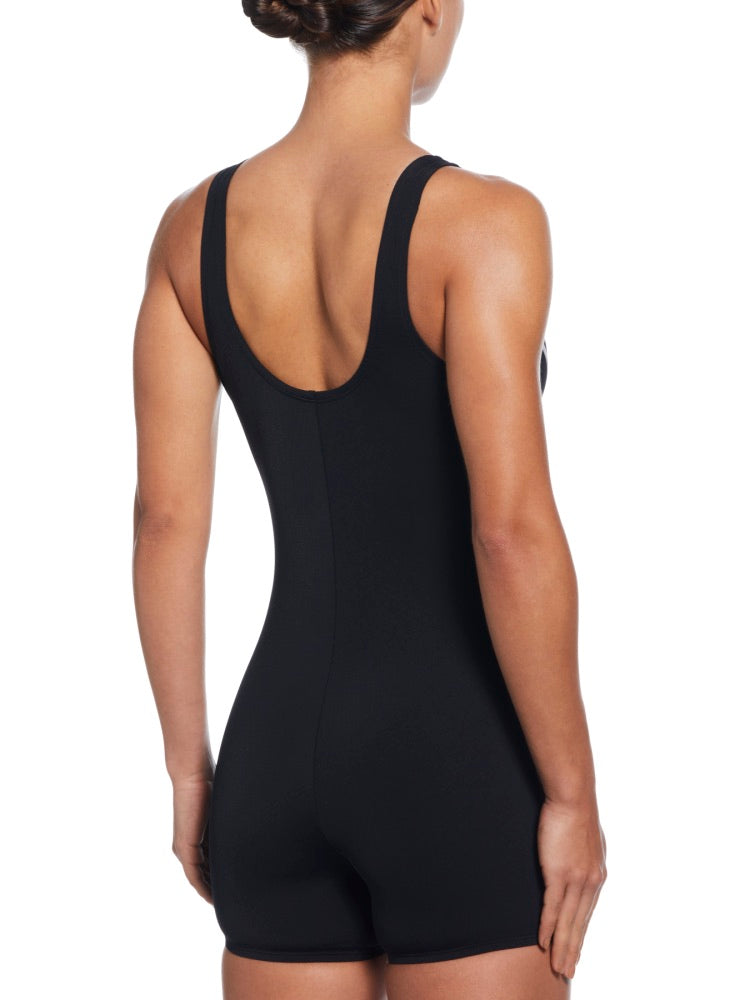 Nike Swim Hydrastrong Essential Women's Legsuit - Black alternate image 1
