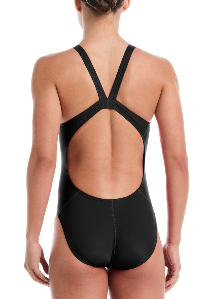 Nike Swim Women's Fastback One Piece - Black alternate image 1