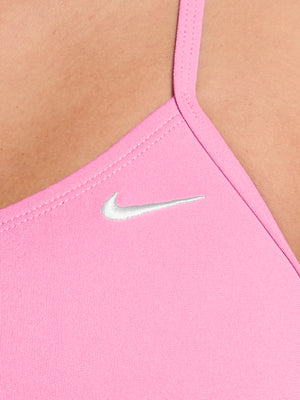 Nike Swim Hydrastrong Essential Women's Cutout One Piece - Pink Glow alternate image 2
