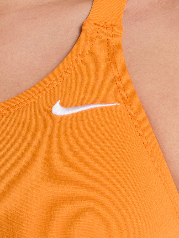 Nike Swim Hydrastrong Essential Women's Fastback Low Leg One Piece - Bright Ceramic alternate image 2