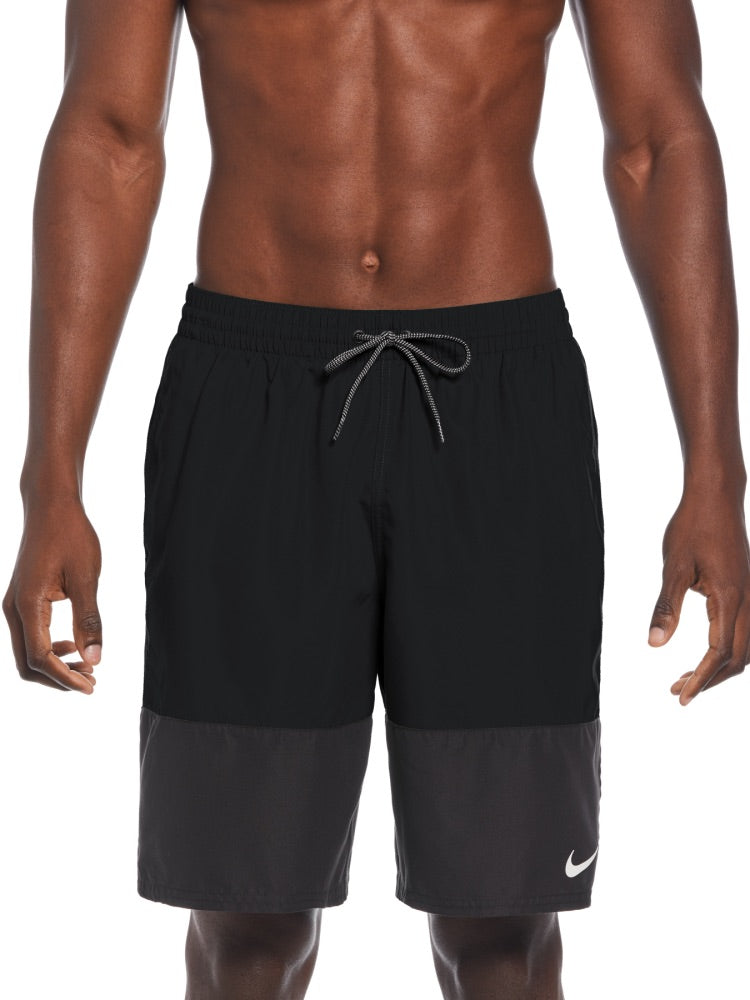 Nike Swim Men's 9" Brief-Lined Volley Short - Black