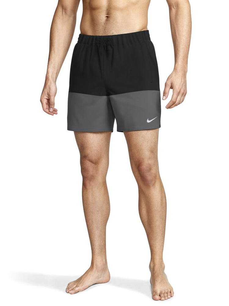 Nike Swim Men's 5" Brief-Lined Volley Short - Black alternate image 1