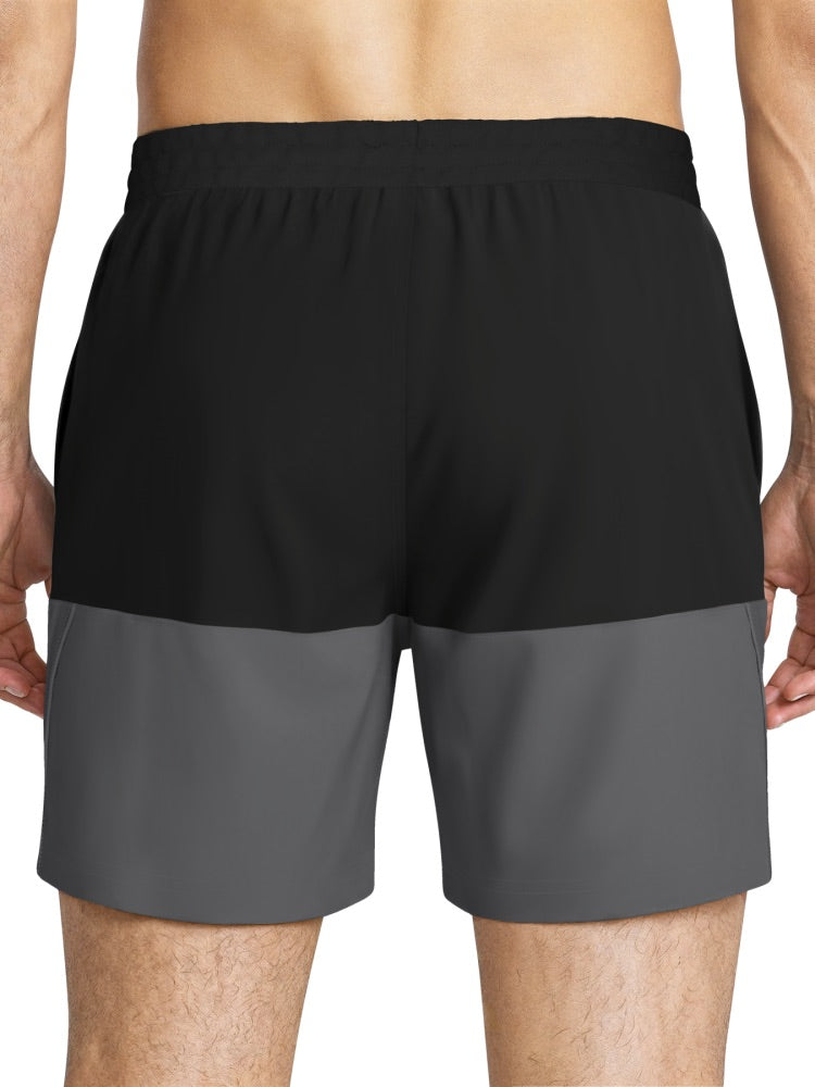 Nike Swim Men's 5" Brief-Lined Volley Short - Black alternate image 3