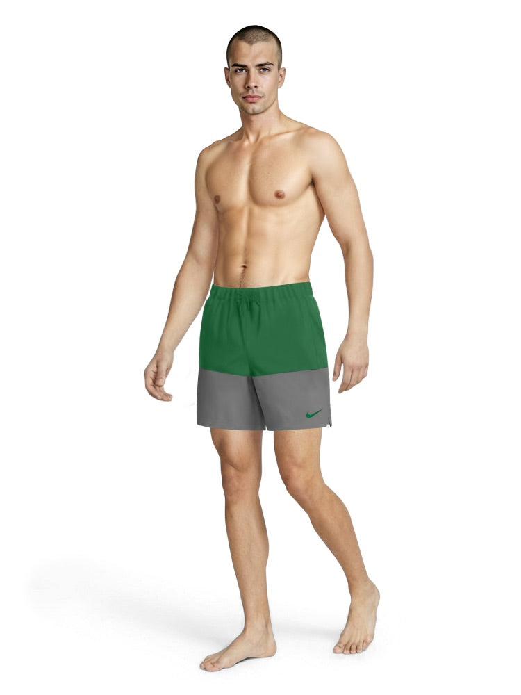 Nike Swim Men's 5" Brief-Lined Volley Short - Malachite