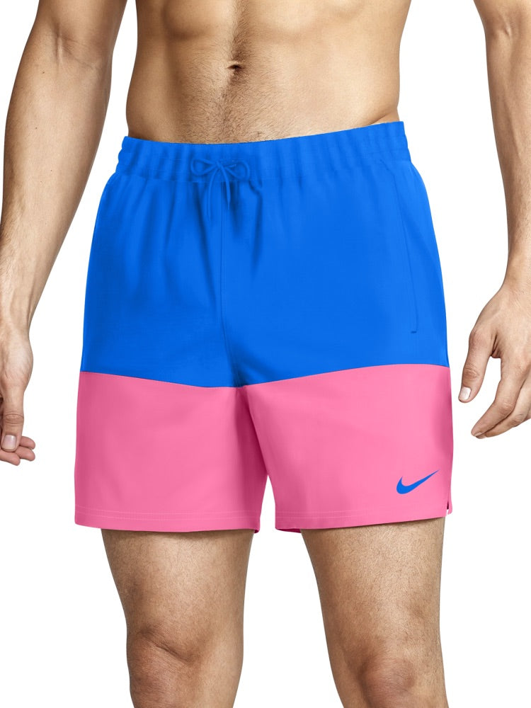 Nike Swim Men's 5" Brief-Lined Volley Short - Blue Crystal alternate image 2