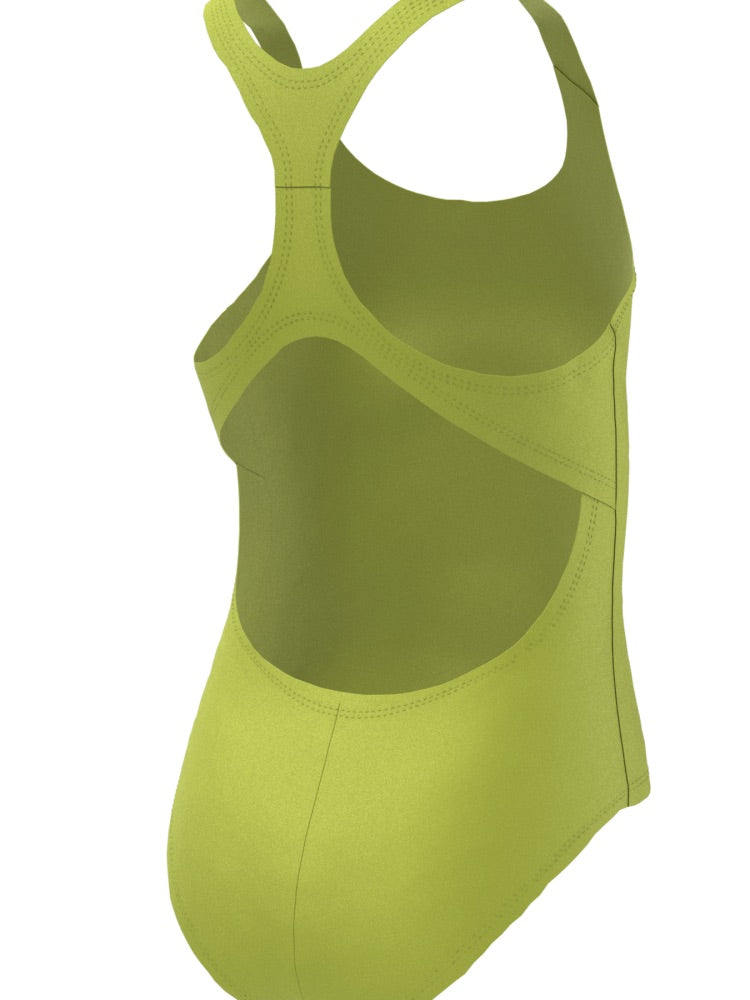 Nike Swim Effortless Essential Big Kids' (Girls') Racerback One Piece - Bright Cactus alternate image 1