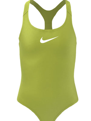Nike Swim Effortless Essential Big Kids' (Girls') Racerback One Piece - Bright Cactus alternate image 2