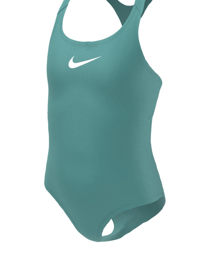 Nike Swim Effortless Essential Big Kids' (Girls') Racerback One Piece - Washed Teal
