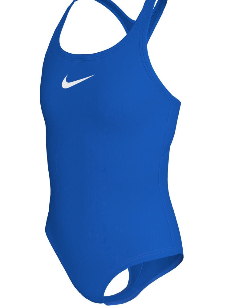 Nike Swim Effortless Essential Big Kids' (Girls') Racerback One Piece - Blue Crystal