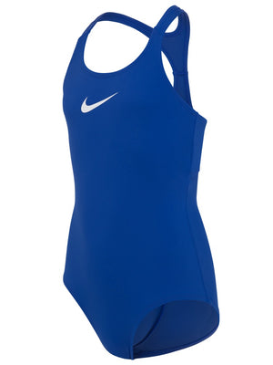 Nike Swim Effortless Essential Big Kids' (Girls') Racerback One Piece - Game Royal