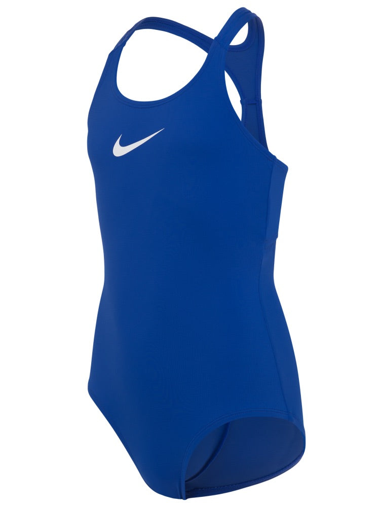 Nike Swim Effortless Essential Big Kids' (Girls') Racerback One Piece - Game Royal