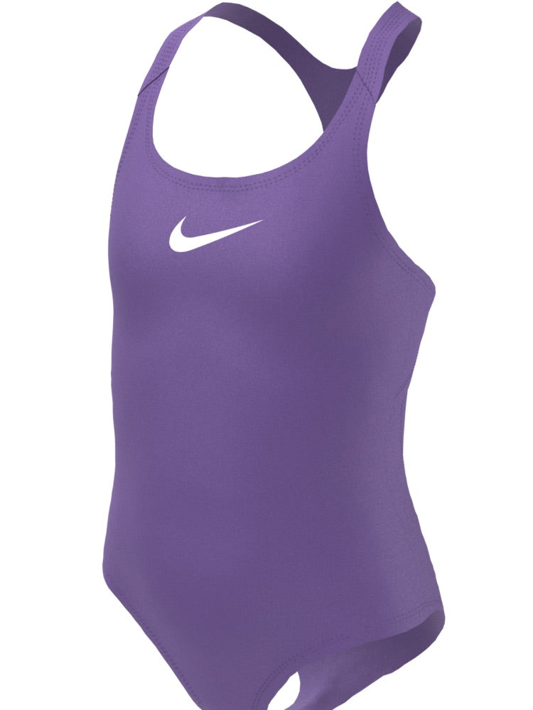 Nike Swim Effortless Essential Big Kids' (Girls') Racerback One Piece - Action Grape