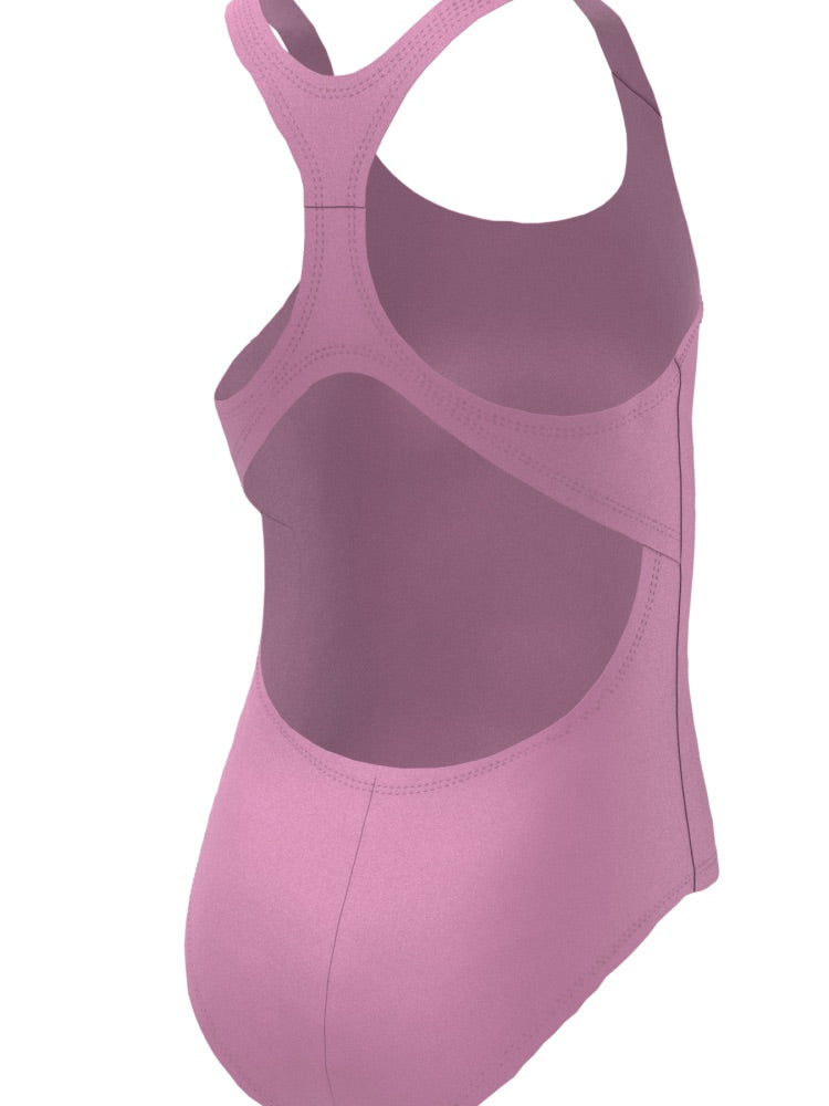 Nike Swim Effortless Essential Big Kids' (Girls') Racerback One Piece - Pink Spell alternate image 1