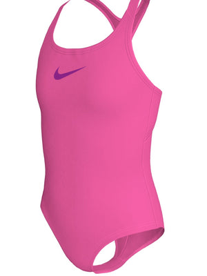 Nike Swim Effortless Essential Big Kids' (Girls') Racerback One Piece - Hyper Pink