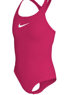 Nike Swim Effortless Essential Big Kids' (Girls') Racerback One Piece - Rush Pink