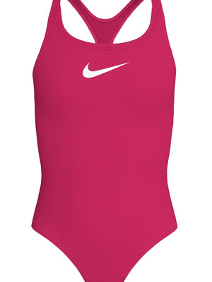 Nike Swim Effortless Essential Big Kids' (Girls') Racerback One Piece - Rush Pink alternate image 2