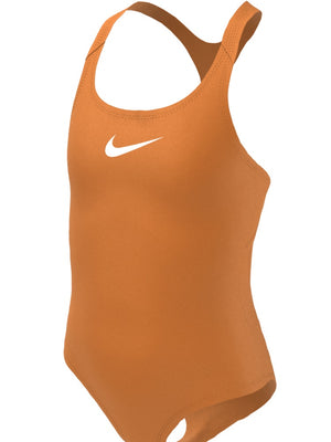 Nike Swim Effortless Essential Big Kids' (Girls') Racerback One Piece - Bright Citrus