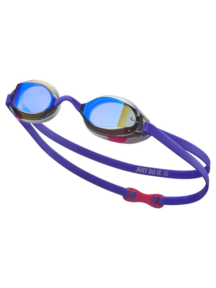 Nike Swim Legacy Big Kids' Mirrored Goggles - Psychic Purple