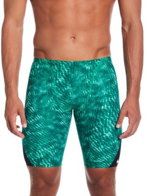 Nike Swim Hydrastrong Pool Lanes Men's Jammer - Court Green
